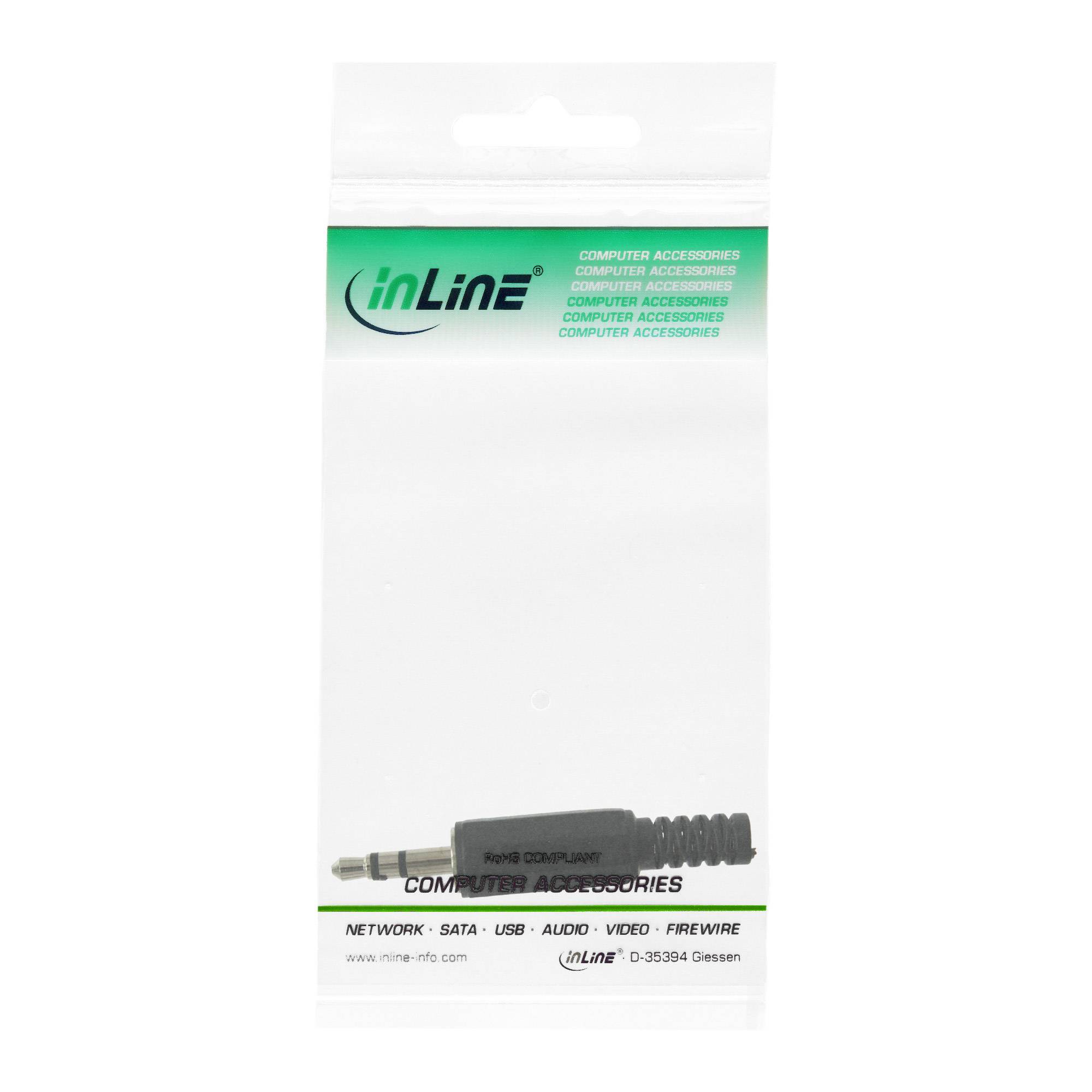 InLine® Klinkenstecker 3,5mm Stereo Lötversion-2