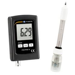 PCE Instruments PCE-PHM 14 Aquaristik pH-Meter 0 ... 50 °C; < 80 % r.F 0 ... 14 pH Aufl. 0,01 pH Abtastrate ca. 1 Sek.