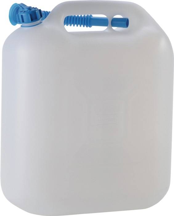 Wasserkanister 22l HD-PE m.Auslaufrohr H440xB370xT190mm HÜNERSDORFF-0