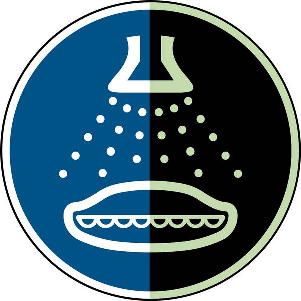Gebot • Wassersprühanlage einschalten - Aussetzvorgang • M043 • 200 mm • B-7568