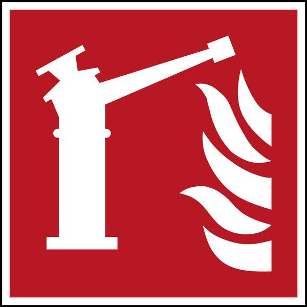 Brandschutz • Feuerlöschmonitor • F015 • 148x148 mm • B-7527