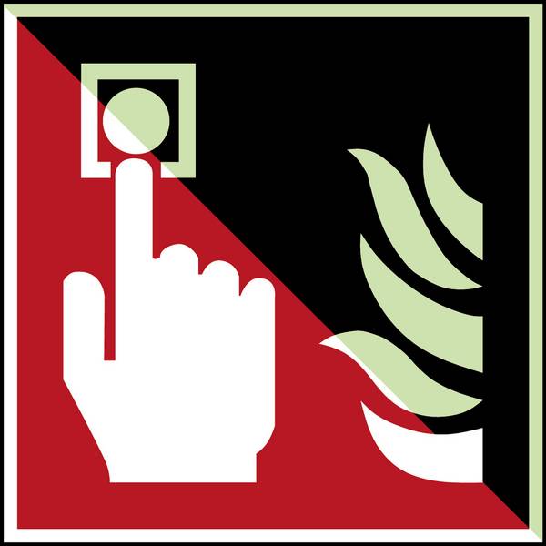 Brandschutz • Alarmstelle Feuer • F005 • 150 x 150 mm • B-7582