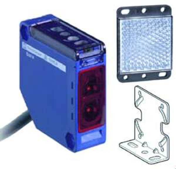 Telemecanique Reflexions-Lichtschranke XUK1ARCNL2H61 XUK1ARCNL2H61 Retroreflektierend, Teach-In, ohne Timer 1 St.-0