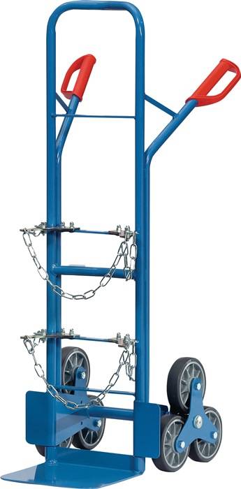 fetra® Stahlflaschen-Treppenkarre, TK 200 kg-0