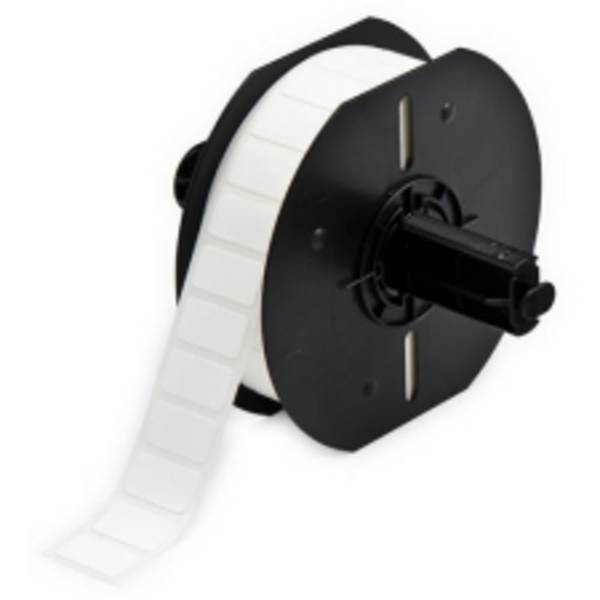 Brady BBP33 Nylongewebe-Etiketten B33-125-499 weiß matt; 22,86 x 12,7 mm; selbstklebend 1500 Etiketten