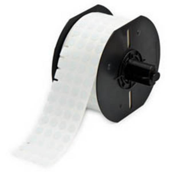 Brady BBP33 Polyester-Etiketten B33-143-492 weiß; 9,53 mm Durchmesser; selbstklebend 1500 Etiketten