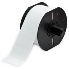 Brady BBP33 Polyester-Etiketten B33-126-490 weiß; 22,86 x 12,7 mm; selbstklebend 2500 Etiketten