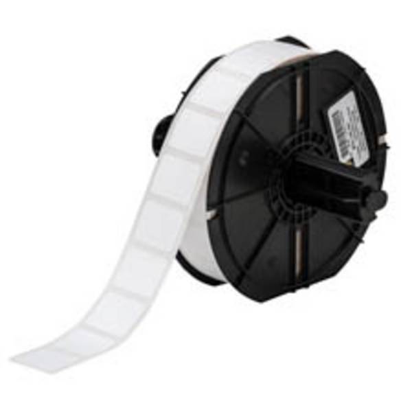 Brady BBP33 Polyester-Etiketten B33-194-481 weiß matt; 22,86 x 19,05 mm; permanent klebend 2000 Etiketten