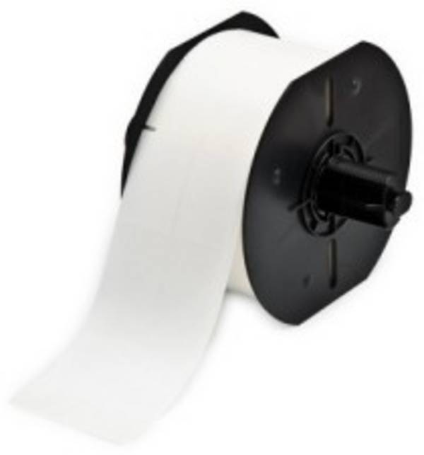 Brady BBP33 Polyester-Etiketten B33-101-8423 weiß satin; 19,05 x 6,35 mm; selbstklebend 2500 Etiketten