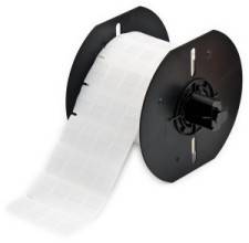Brady BBP33 Vinyl-Etiketten B33-121-427 selbstlaminierend weiß/transp. satin; 44,45 x 38,1 mm; selbstklebend 1000 Etiket-0