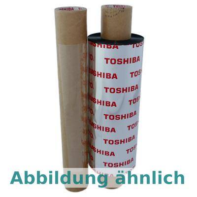 Toshiba Farbband BX730115RG2; Wachs/Harz; schwarz; 115 mm * 300 m, 1 Rollen-0
