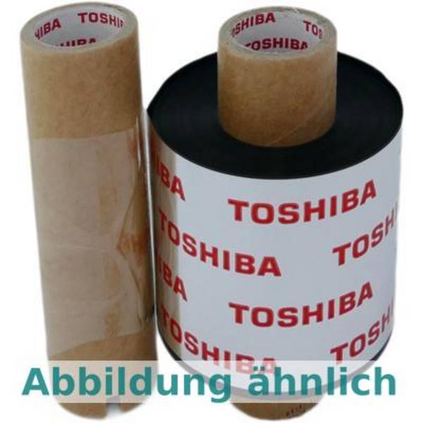 Toshiba BSA40076AW6F - 400 m - 7,6 cm - Schwarz - Wachs