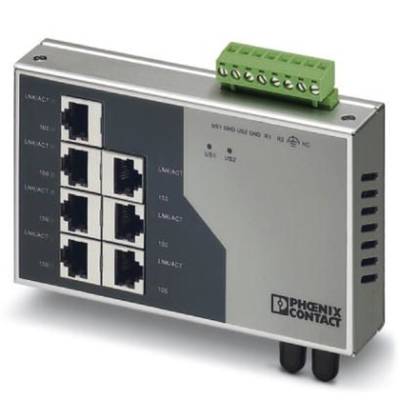 Phoenix Industrial Ethernet Switch - FL SWITCH SF 7TX/FX ST - 2832577 - 1 Stück