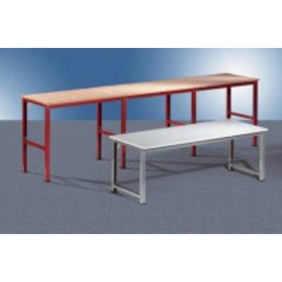 Arbeits-Grundgestell UNIVERSAL Spezial ohne Tischplatte, BxTxH = 1250x540x700-1000 mm - AU7020.7035