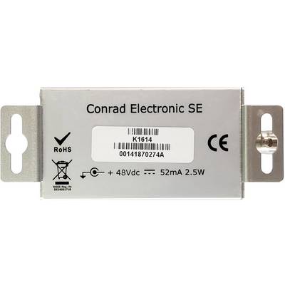 Renkforce RF-2661692 Netzwerkverlängerung Koax Reichweite (max.): 1500 m 3 St. 100 MBit/s mit PoE-Funktion-3