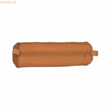 Schlamperrolle 21x6cm Leder braun-0
