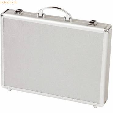 Koffer schmal Minor 40,5x31x6,5cm Aluminium silber-0