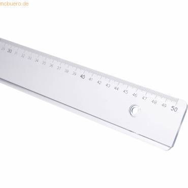 Lineal Geocollege Kunststoff 50cm transparent-0