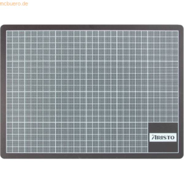Schneideunterlage CUT-MAT Kunststoff mit PVC-Kern 600x450mm 3mm grün/schwarz