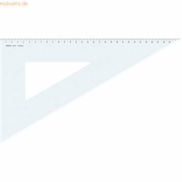Dreieck 60 Grad mit Facette Acryl 360mm transparent-0