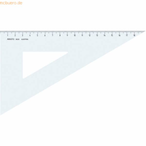 Dreieck 60 Grad Acryl 226mm transparent