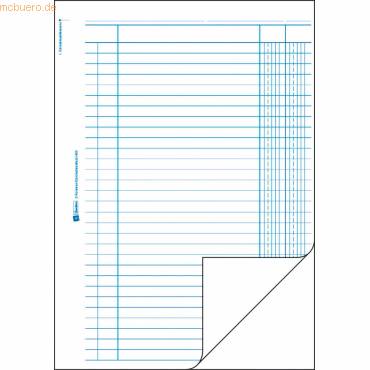 Kolonnenbuch A4 2 Kolonnen 2x50 Blatt-1