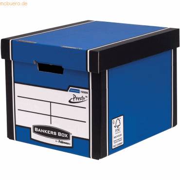 Archivbox hoch Premium BxHxT 34,2x30,3x40cm blau-0