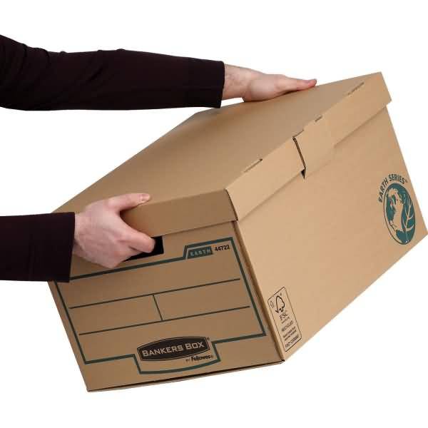 Bankers Box Archivboxen für Ordner 39,0 x 56,0 x 29,3 cm 4472205-1