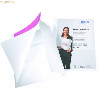 FALKEN - Biella 0186411.01, Konventioneller Dateiordner, A4, Karton, Weiß, Matt, Porträt-0