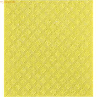 Schwammtuch Scolaflex 11x11cm gelb