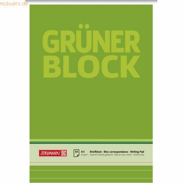 BRUNNEN - Briefblöcke DIN A5 liniert-0