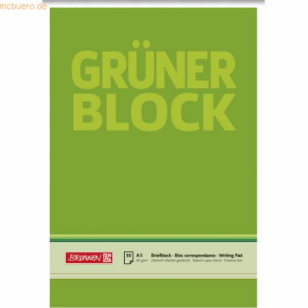 BRUNNEN - Briefblöcke DIN A5 blanko