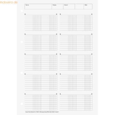 T-Konten-Block A4 80g/qm 25 Blatt-1