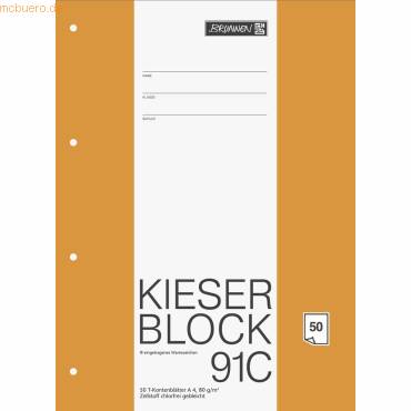 BRUNNEN - Kieserblock Arbeitsblock DIN A4 T-Konten