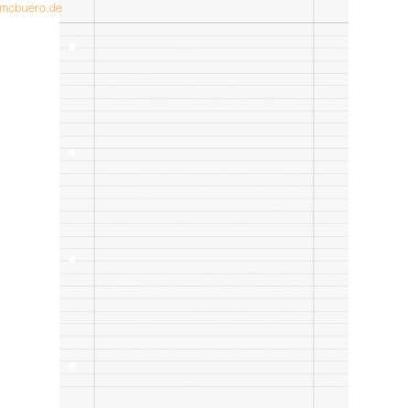 Ringbucheinlagen A4 Lineatur 27 50 Blatt-0