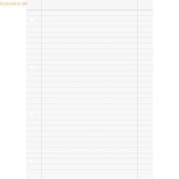 Ringbucheinlagen A4 Lineatur 27 100 Blatt-0
