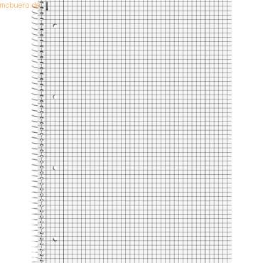 Kollegblock Student Colour Code A4 90g/qm 80 Blatt silver Lineatur 28-1