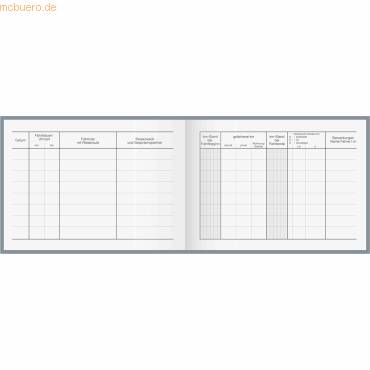 Fahrtenbuch A6 40 Blatt Hardcover-1