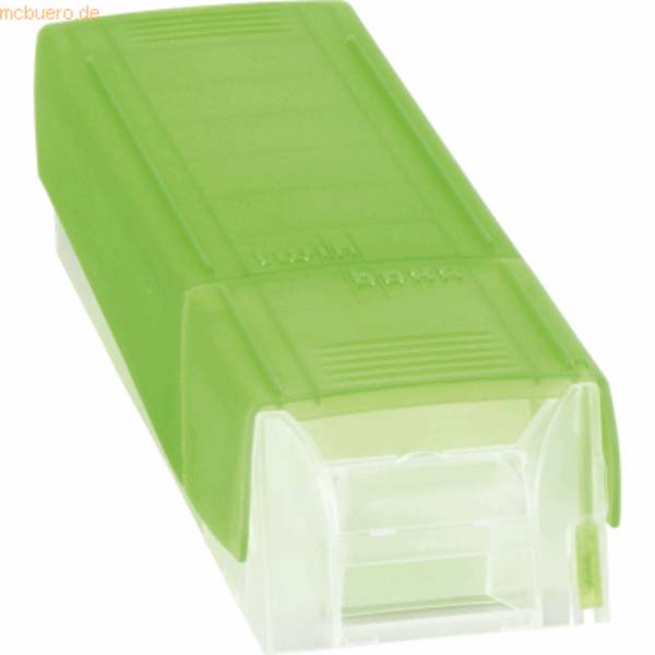 Karteibox Twin Boxx A8 quer incl. Karten maigrün
