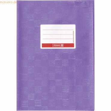 Heftumschlag A5 violett-0