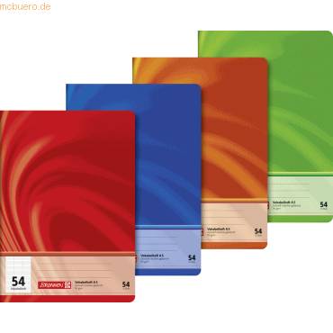 Vokabelheft Vivendi A5 32 Blatt Lineatur 54-0