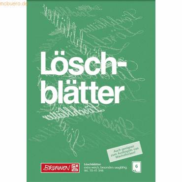 Löschblattblock A4 135g/qm 6 Blatt-0