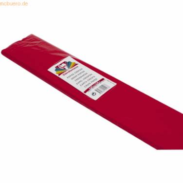 Krepppapier Premium 2,5x0,5m rot