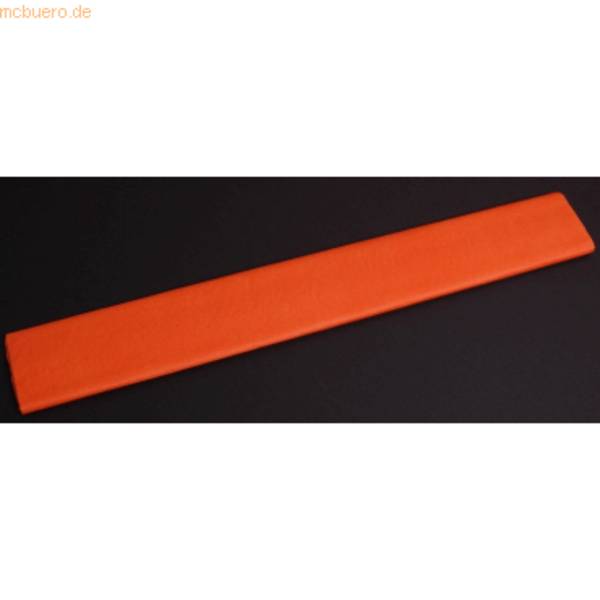 Seidenpapier 0,75x0,5m 18g/qm wasserfest VE=8 Blatt orange