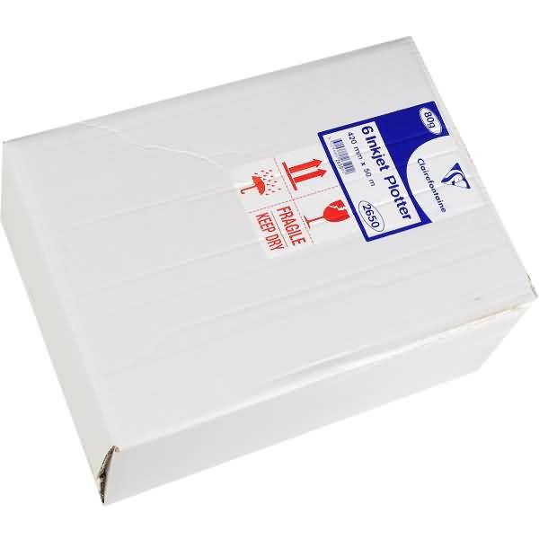 Plotterrolle 2650C 80g 420mmx50m 6 Stück-0