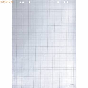 Flip-Chart-Block 68x95cm kariert 20 Blatt gerollt-0