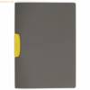 Klemm-Mappe Duraswing Color PP 30 Blatt anthrazit mit gelber Klemme