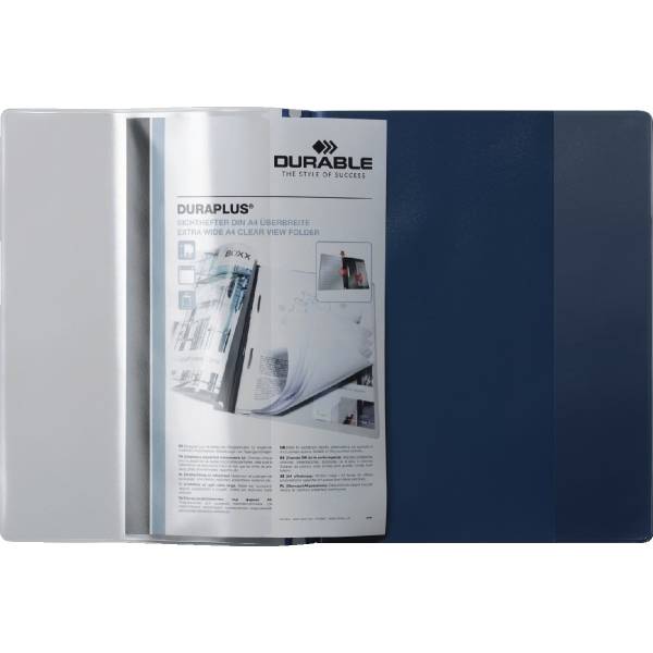 DURABLE Schnellhefter DURAPLUS, DIN A4, dunkelblau-1