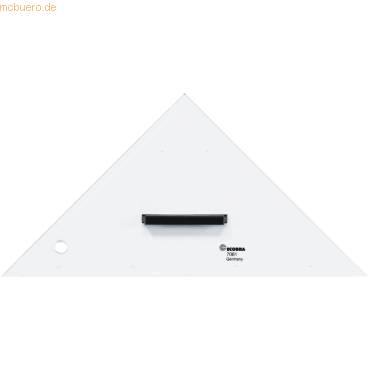 Anlegedreieck 250mm transparent-0