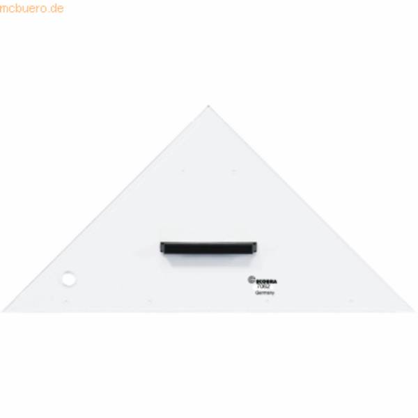 Anlegedreieck 324mm transparent